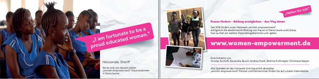 women empowerment Postkarte