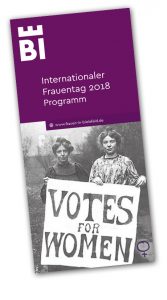 Internationaler Frauentag 2018 – Programm