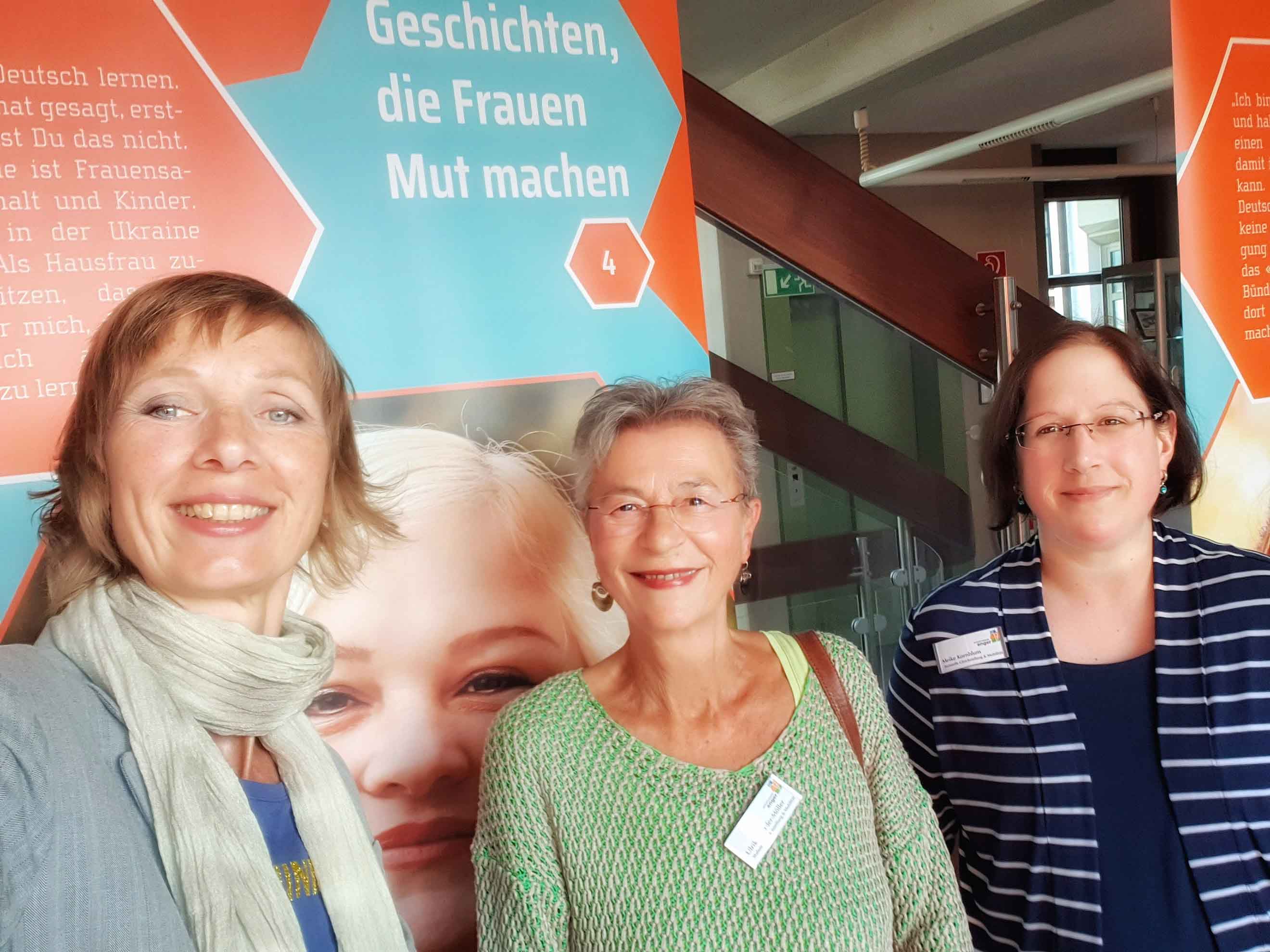 Ausstellungsieröffnung Michaela Heinze, Ulrike Harder-Möller, Meike Kornblum