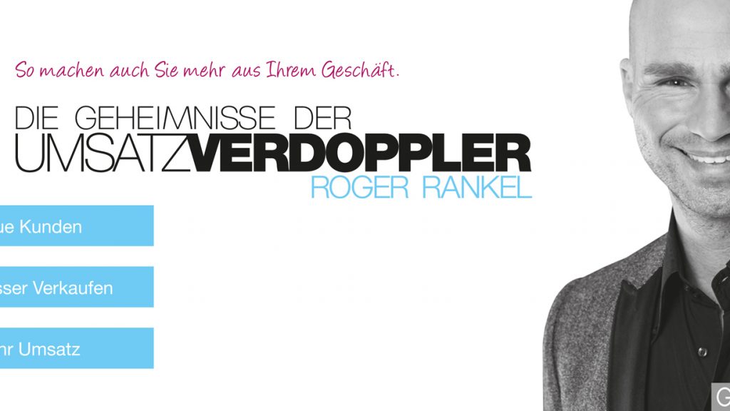 roger rankel umsatzverdoppler kundengewinnung marketing