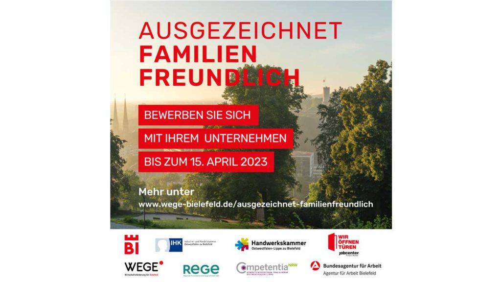 Ausgezeichnet Familienfreundlich – für mehr Familie im Beruf